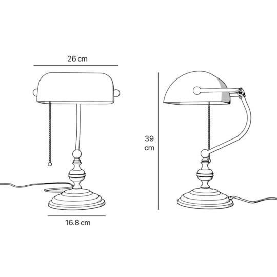 zlaty pracovna klasicky vintage stolova lampa zeleny rustikalny skleneny tienidlo kniznica krstny otec elegantny mestsky lampa.jpg